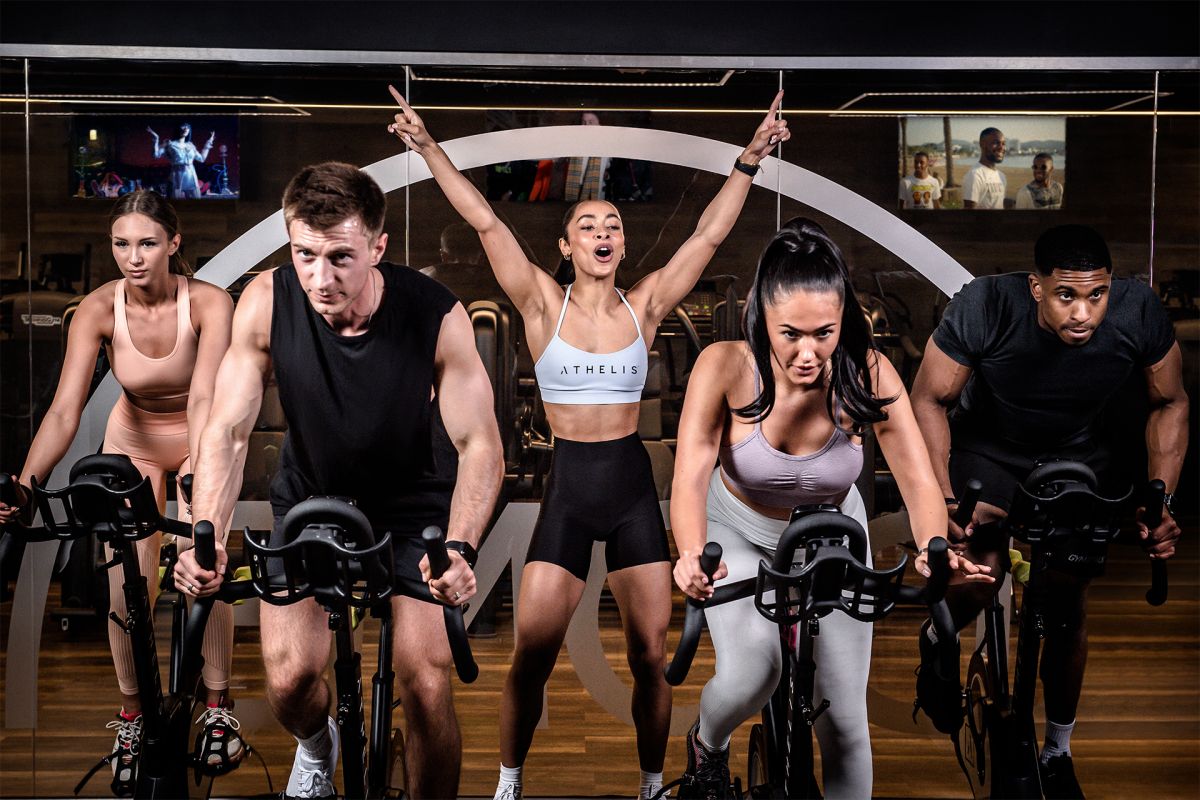 Tap backs on spin bike on sale